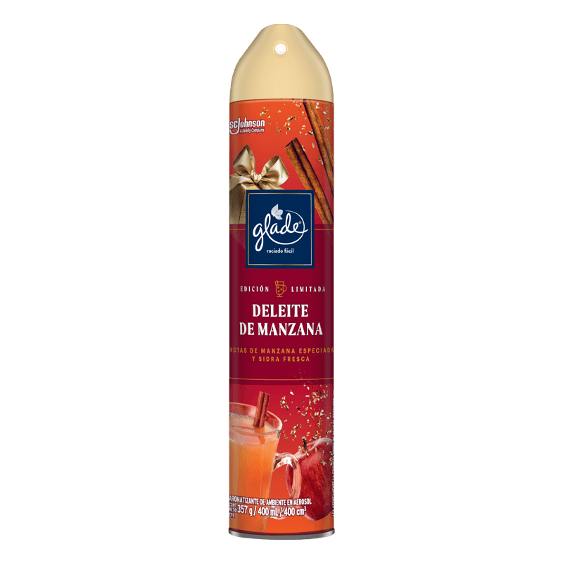 Aromatizante Glade Aerosol Deleite De Manzana 400ml